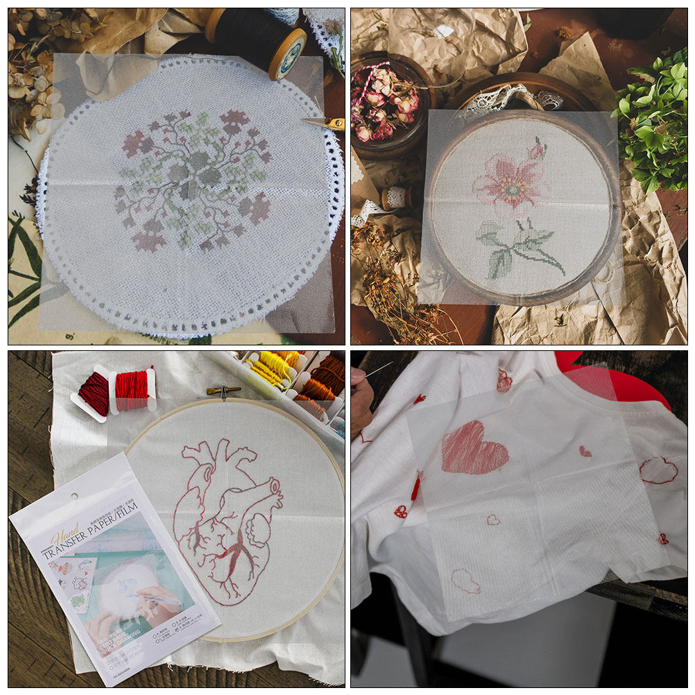 Conjunto de 8 Peças de Papel d - Embroidery Tshirt avaliação e preço