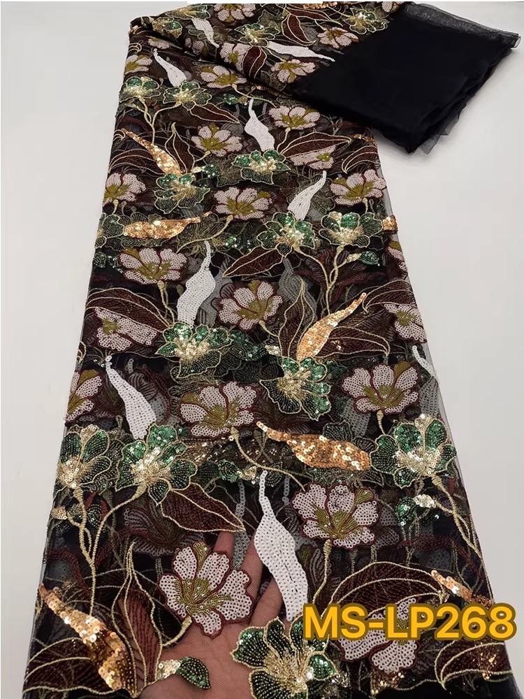 Tecido de luxo de 1 jarda com  - Embroidery Gradient avaliação e preço